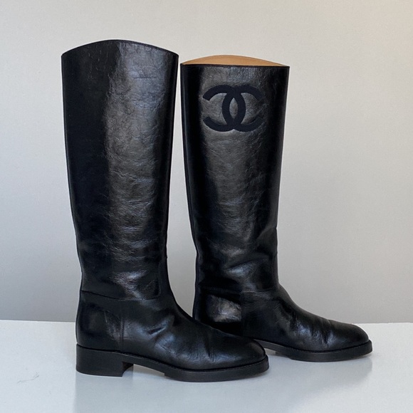 Chanel Calfskin Riding Boots - Fall 2018 - Picture 2 of 8